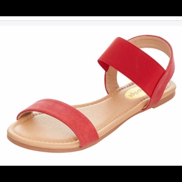Coral Floppi Sandals - Picture 2 of 3